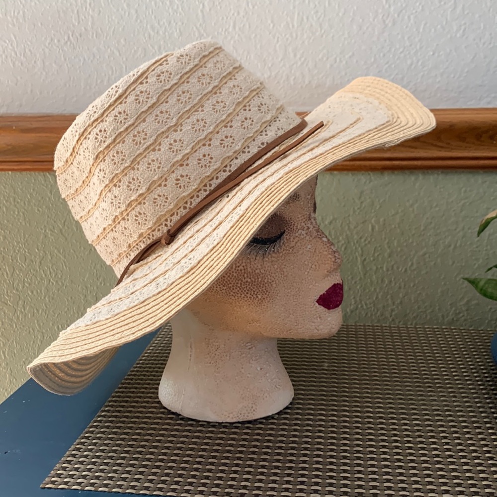 Scala Pronto Floppy Wide Brim Beach Garden Sun Vacation Tourist Hat